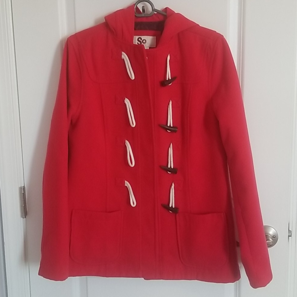 Red jacket